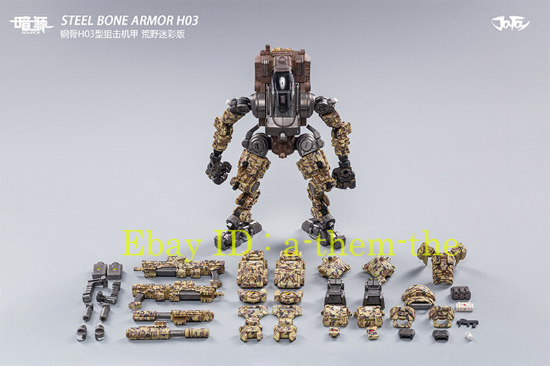 In-Stock @ a-team-the) JOYTOY STEEL BONE ARMOR H03 1/25 Wilderness