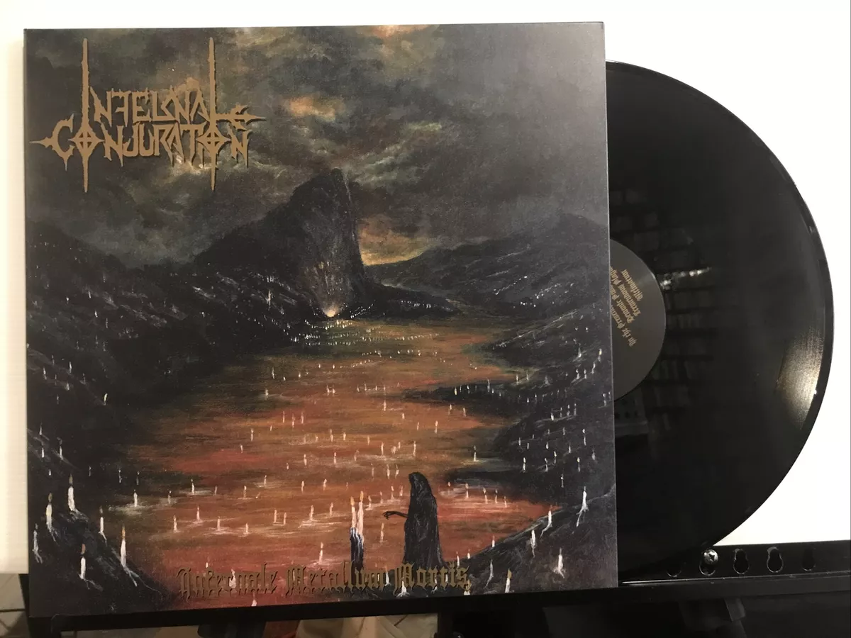 Infernal Conjuration – Infernale Metallum Mortis LP 2019 Iron Bonehead  NM/NM *MX