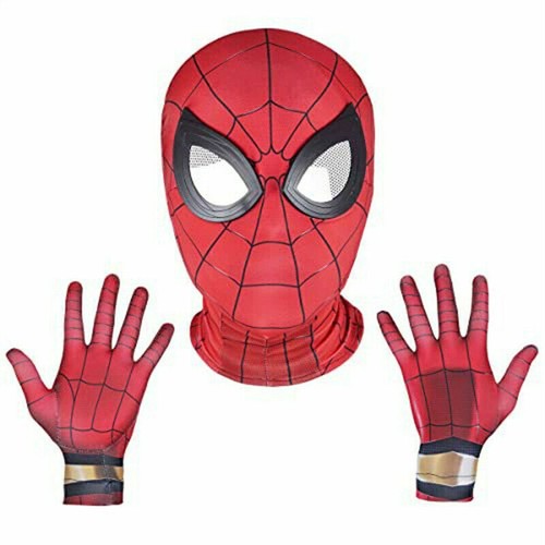 Headgear Gloves For Halloween Carnival Deadpool Costume Cosplay Mask Superhero - Picture 23 of 37