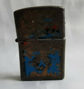 Chrysler Vehicle Vintage Korea Black Rustic Fire Starter Flip Top Lighter 