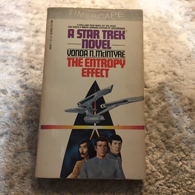 Star Trek The Entropy Effect Science Fiction Paperback Book Vonda N. McIntyre