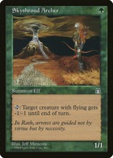MTG Skyshroud Archer - STH Stronghold NM