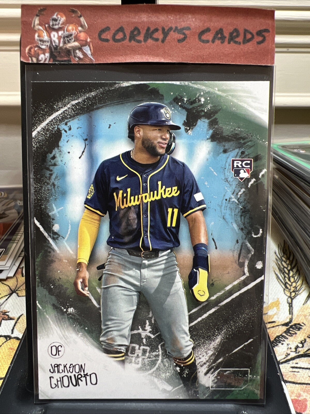 2024 Topps Update Jackson Chourio All Class Insert Rookie Card Brewers #AC-23