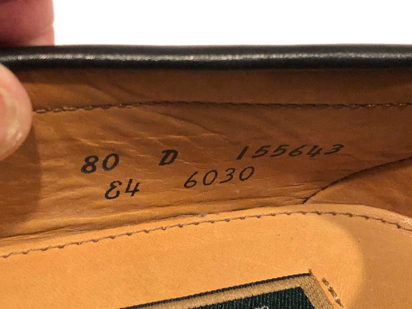NWOT COLE  HAAN ITALY HANDMADE BLACK LEATHER KILTIE MOC TOE LOAFERS SZ 8 D image 9
