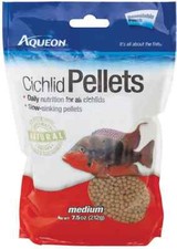Aqueon Cichlid Pellets Resealable Pouch Medium