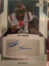 2024 Sage HIT Jeff Foreman Silver Parallel Auto #A-JF2 Arkansas State Unv.