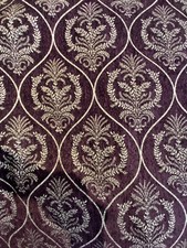 5 colors Damask fabric silver pattern on chenille 60" wd upholstery sold by yard