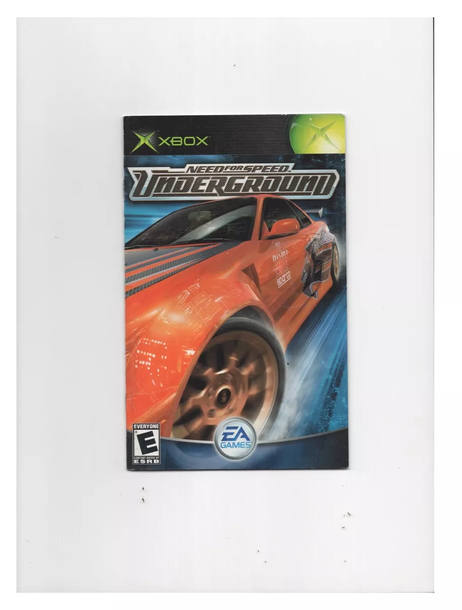 Need for Speed Underground Xbox