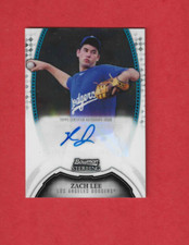 Topps Baseball Autograph Year 2011 Zach Lee Card BSP-ZL