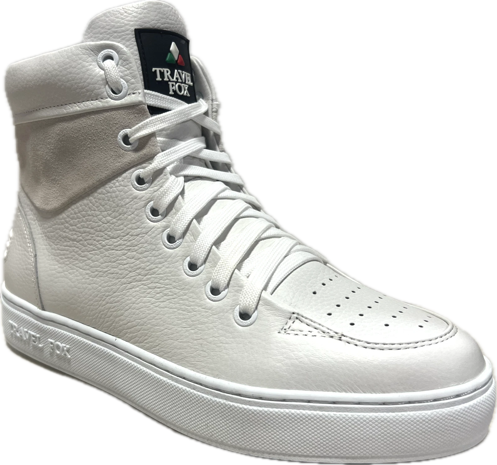 Travel Fox Men's 900's Series White Leather/Suede Casual Shoes 915620-107