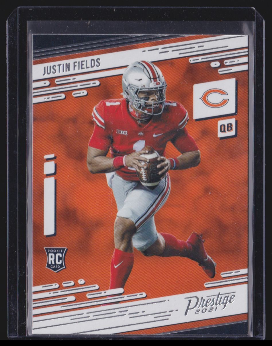 2021 Panini Prestige Justin Fields Rookie Chicago Bears #203