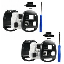 2 For 2007 2008 2009 Lexus RX350 Keyless Remote Key Fob Uncut Blade Shell Case