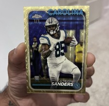 Marketplace image: 2024 Topps Chrome Ja'Tavion Sanders #223 Superfractor 1/1  (RC)