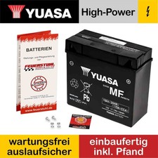 BMW R 850 R Roadster, 2003-2007 (R28) batteria YUASA pronta all'uso (incl. deposito 7,50)