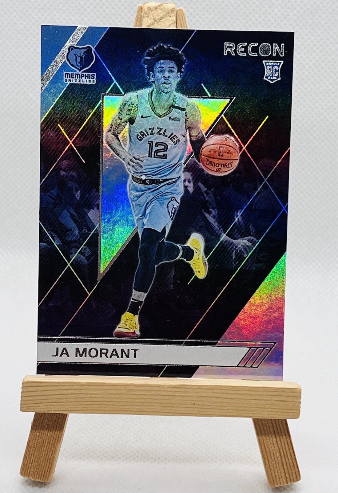 2019-20 Panini Chronicles Recon Ja Morant Rookie RC #298 Memphis Grizzlies