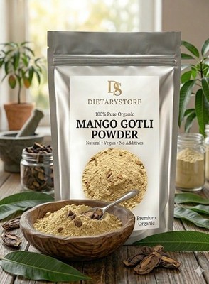 100% Premium Quality Mango Kernel (Gotli) Powder Natural Pure Vegan