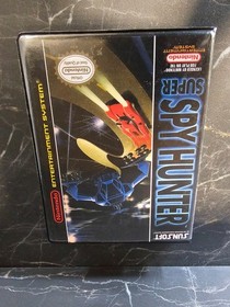Super Spy Hunter NES  Authentic Cart + Original Manual + Custom box