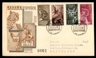 Mayfairstamps Spanish Sahara FDC 1960 Wild Animals Combo First Day Cover aaz_122