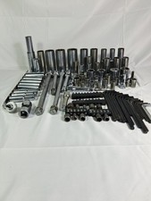 Large Mixed Socket Tool Lot Craftsman Crescen...