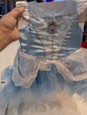 Cinderella Disney Baby Princess Dress Costume 6-12 Months Blue Disguise Tulle