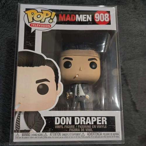 Funko Pop! Television: Mad Men Don Draper #908 Jon Hamm W/Protector