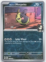 Marnie's Morpeko 137/182 Destined Rivals Reverse Holo
