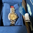 Vintage ROLEX Ladies 6719 Oyster Perpetual Two Tone Gold & Steel Watch 26mm