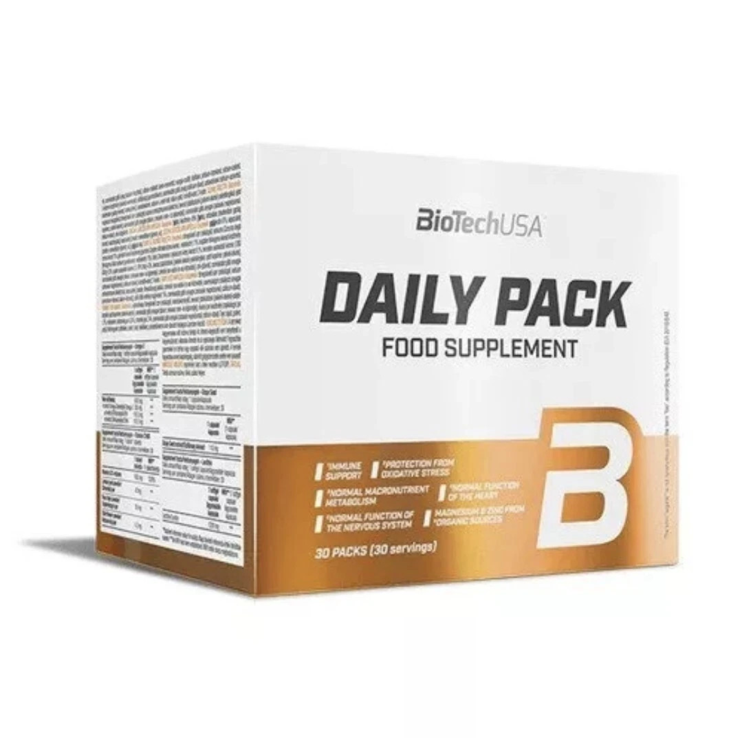 BioTech USA Daily Pack 30 Packs | Full-Spectrum Vitamin & Mineral Support - Image 2