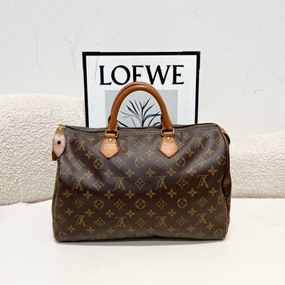 Louis Vuitton Speedy Bandouliere 35 Shoulder Bag Monogram 100%Auth