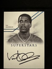 2025 Futera Football Superstars Auto Viv Anderson /5