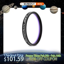 SVBONY SV240 2" Multi-Narrowband Galaxy Filter Blocks Bortle 8 Light Pollution