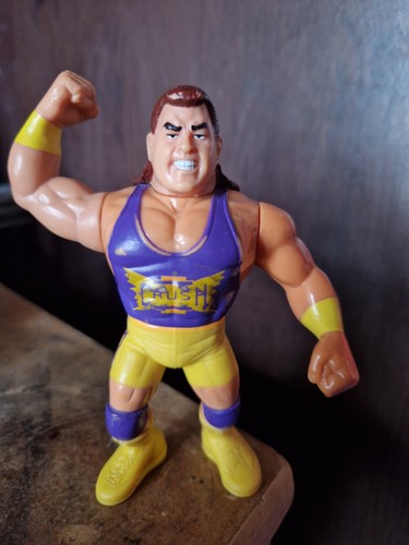 CRUSH 2 WWF Hasbro Figure 1993 4.5 Inch Vintage Ko...
