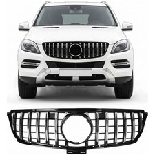 K&uuml;hlergrill Frontgrill Chrom f&uuml;r Mercedes ML-Klasse W166 Bj. 2011&ndash;2015