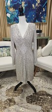 Eliza J Gold Sequin Dress Size 8