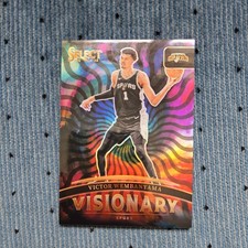 2024-25 SELECT VISIONARY PRIZM VICTOR WEMBANYAMA SSP SPURS
