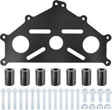 Billet Aluminum Engine Safe Stand Adapter Plate Compatible with Chevy Small