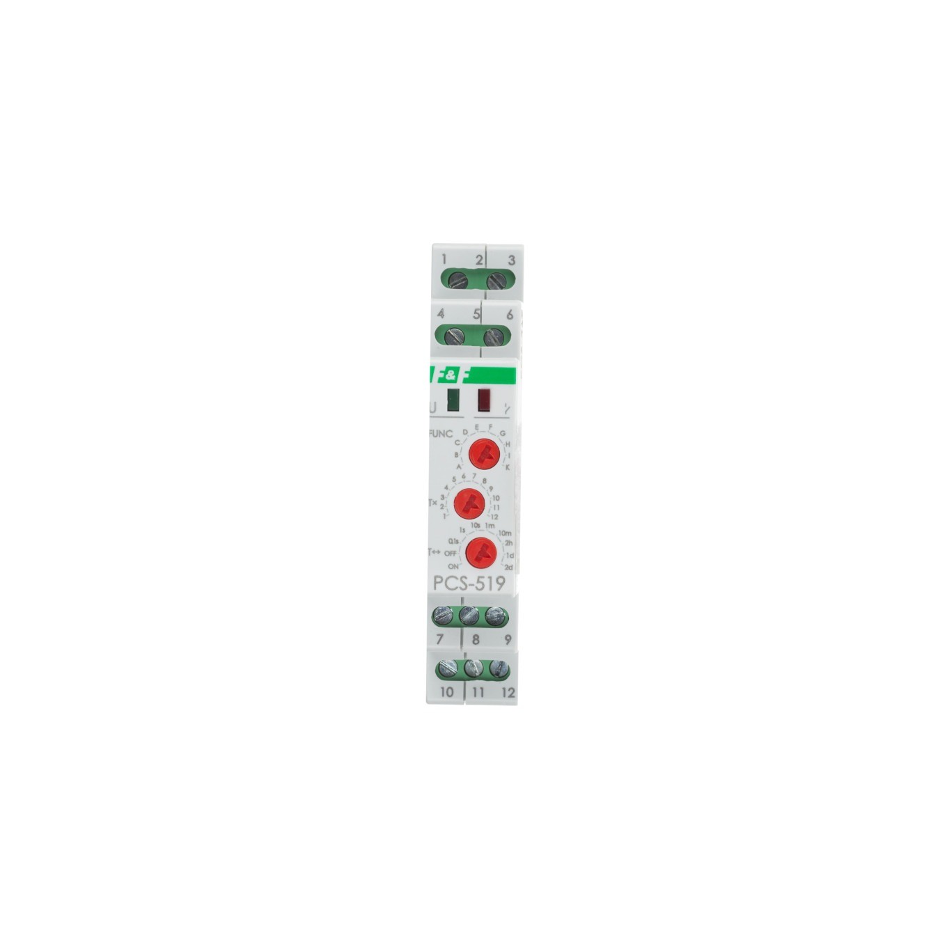 2P 8A timing relay 0.1sec-576h 12V AC/DC PC PC PC PC PCS-519-12V