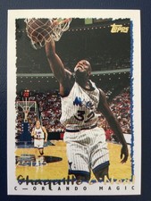 1994-95 Topps Basketball #299 - Shaquille O'Neal - Orlando Magic  94-708