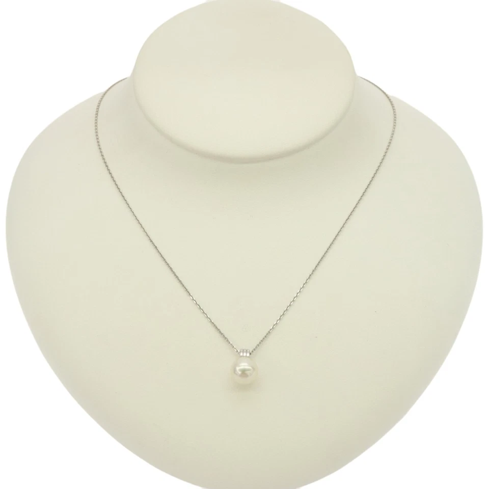 NIWAKA Rusia 750WG Oro Blanco 18k K18 Clarificador SHIROSUMIKA Perla Usado MARJ-0 Foto 2 de 4