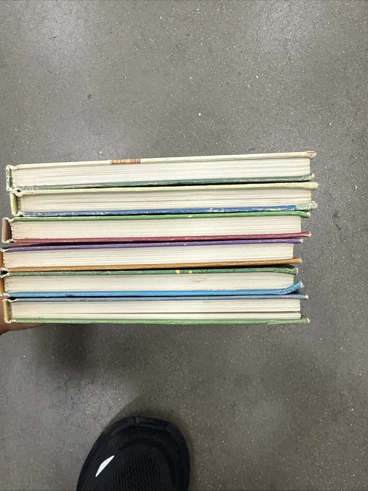 Dandelion Library Vtg 1960s Book Lot of 6 Books 2 In 1 Flip Books Fairy Tales HC Foto 4 de 4