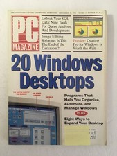 PC Magazine SEP 29, 1992 Vol. 11 No. 16 Back Issue COMPUTER Magazine Windows PCs