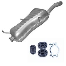 Endschalldämpfer Auspuff für Peugeot 306 Cabriolet 1.8  2.0i & 16V + Montagesatz