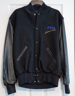 SUPER RARE SEGA Interactive Development Division College (Letterman) Jacket