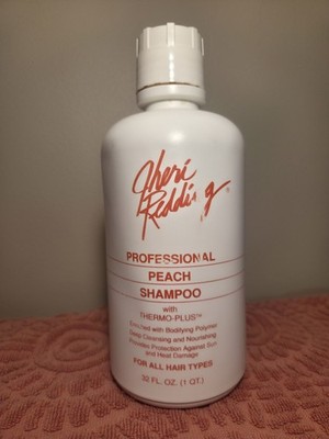 Jehri Redding 1980s Peach Shampoo NEW Full Bottle 32 Oz Discontinued Rare