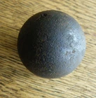 CIVIL WAR ERA CANNON BALL - 2" IRON GRAPE SHOT - GETTYSBURG