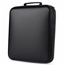 DVD Storage CD Case Holder:DVD Binder Protective CD Book Portable DVD