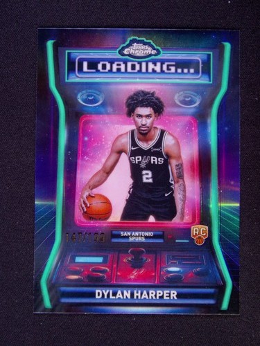 2025 Topps Chrome Dylan Harper Refractors Aqua (RAW)