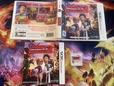 Cloudy With a Chance of Meatballs 2 for Nintendo 3DS Complete Near Mint