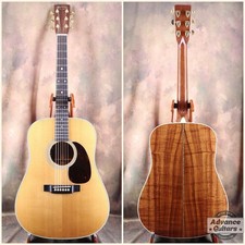 Martin Custom D-28 KOA 2001 Hawaiian Koa Fishman Ellipse mit Etui gebraucht gut