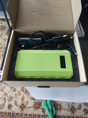 Portable Power Station with AC Outlet 120V, 24000mAh Laptop Green, A-Green